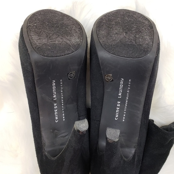 Chinese Laundry Taffany Fabric Platform Boots - Picture 5 of 7